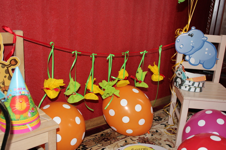 наши 4 годика!!! стиль сафари