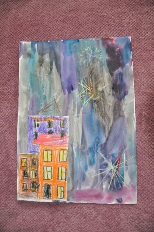 Наши рисунки (из студии) Анюта 3г.