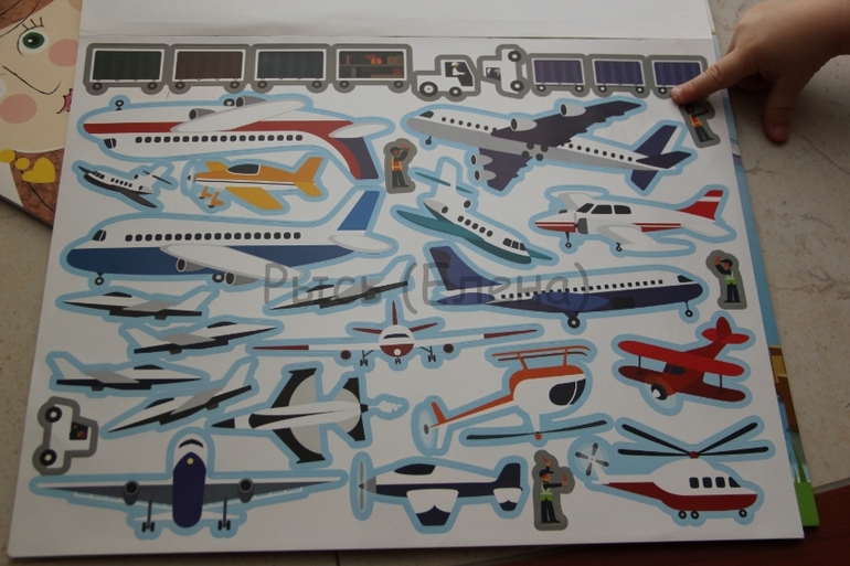 Наклейки, альбом Лица и штампы от Melissa&Doug;