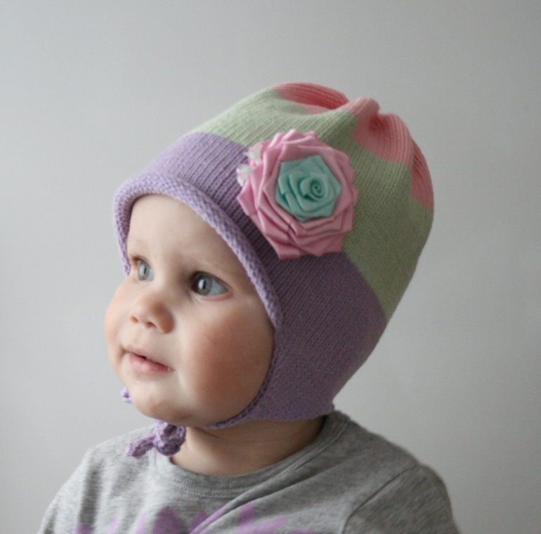 Вязаные шапочки на весну
