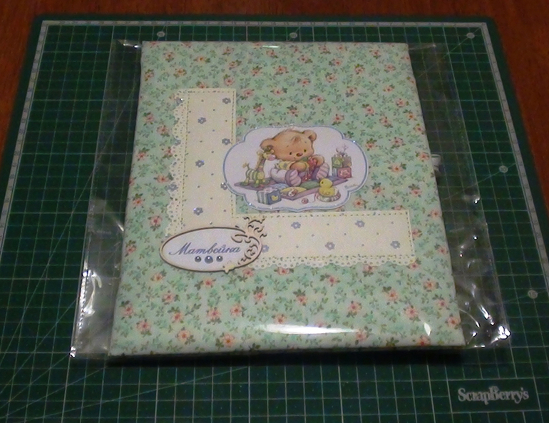 Папочка для первых документов малыша.