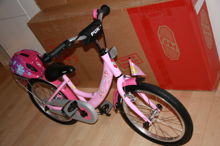 новенький PUKY Zweirad ZL 18 Alu Lillifee