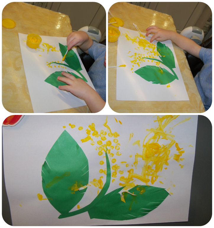 Наше весеннее в 2014. Миру год и 10-11 мес.