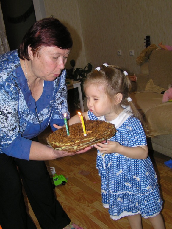 День рождения 3 года
