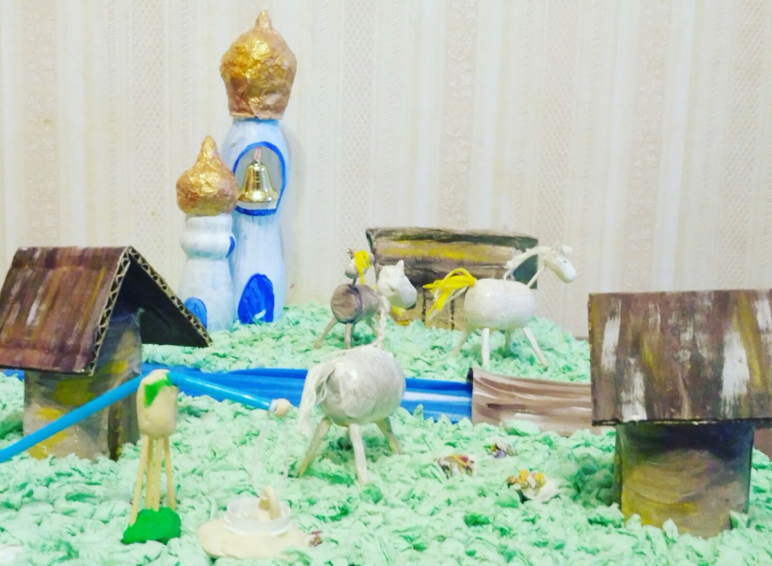Поделка в садик из бросового материала