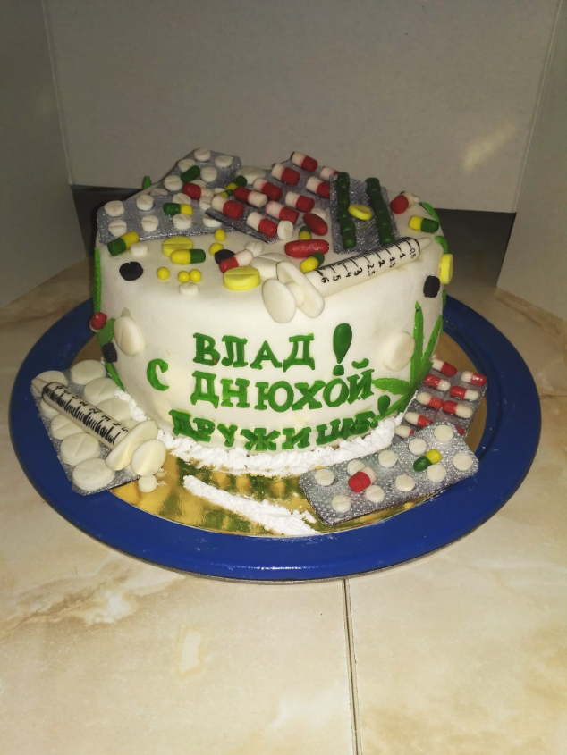 Торт таблетки