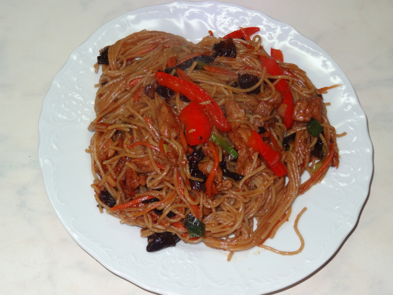 Готовим настоящую китайскую лапшу