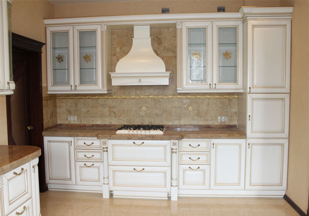 Выделение обеденной зоны в кухне