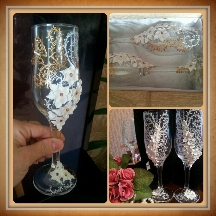 Свадебные бокалы