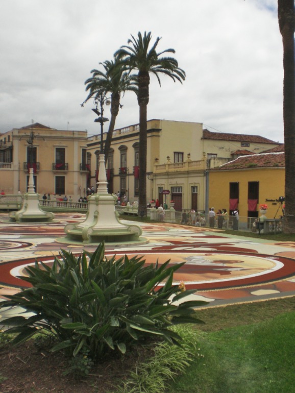 Праздник ковров в Ла Оротаве.