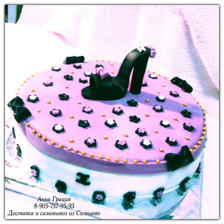 Торт"Стильный.Шанель"