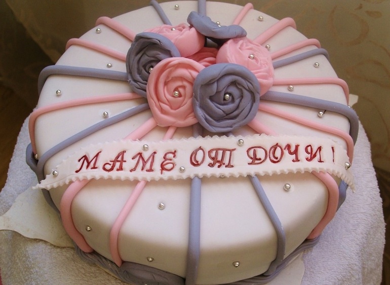 Торт "Нежный" на юбилей