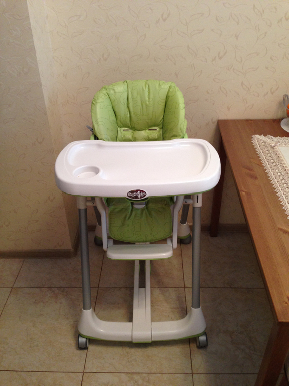 PEG PEREGO Prima Papa Diner Best салатовый, Люберцы 5000р