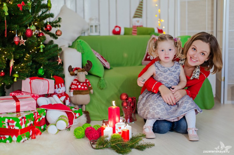 Новогодний фотопроект 2014