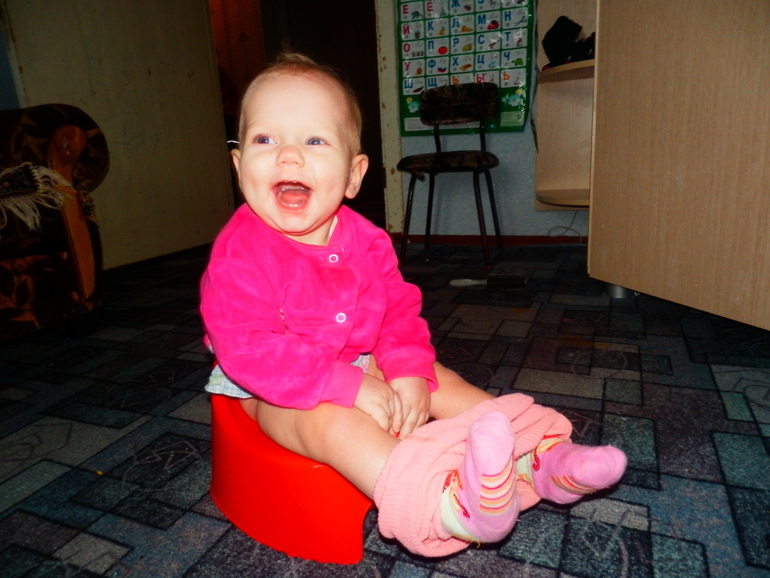 Опробовали горшок:-)