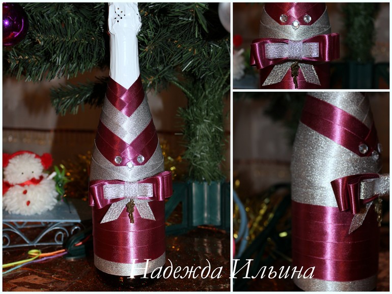 Оформление бутылок!!!