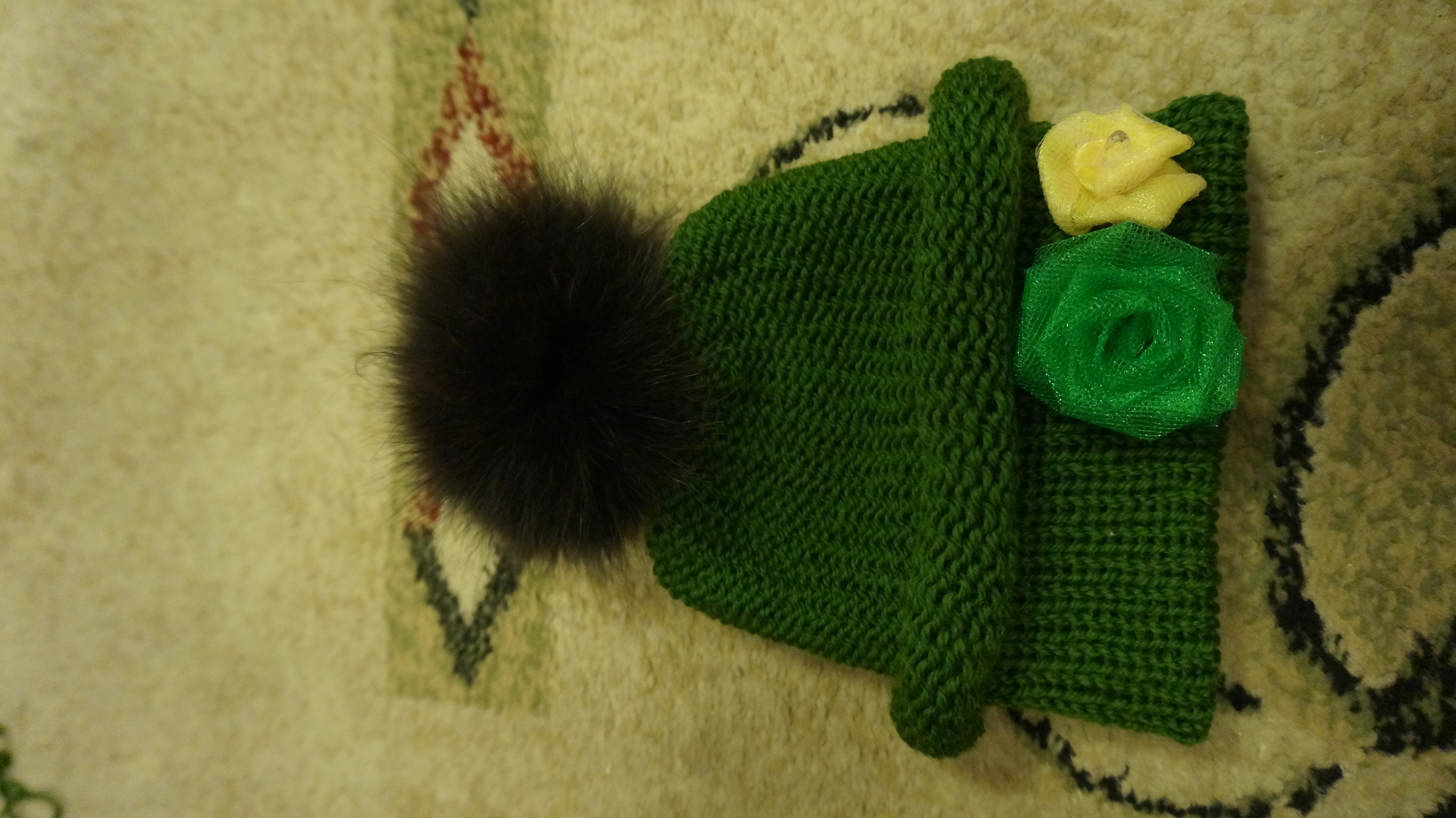 Последняя шапочка.