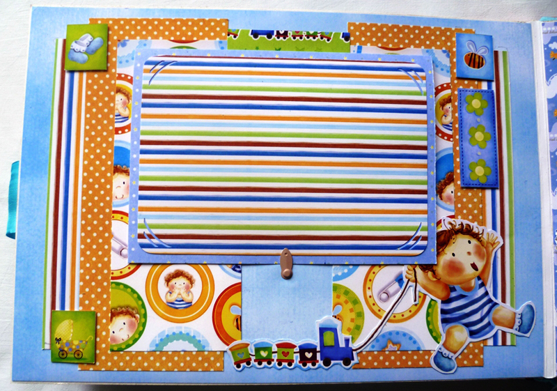 Альбом для новорожденного мальчика "Мироша"