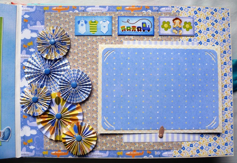 Альбом для новорожденного мальчика "Мироша"