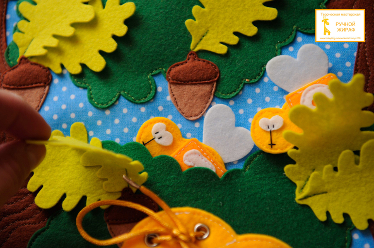 Развивающее панно