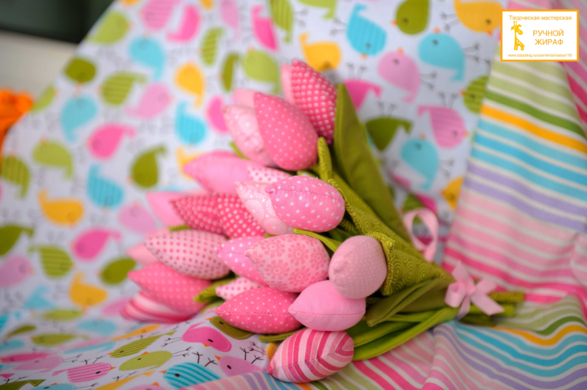 Весенние тюльпаны )