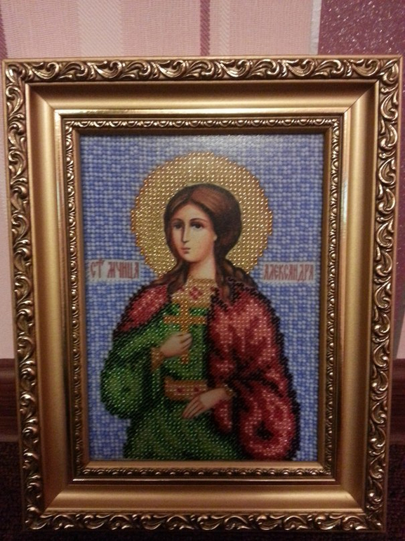 Именные иконы: Татьяна, Александра, Лидия, Алла, Виктор