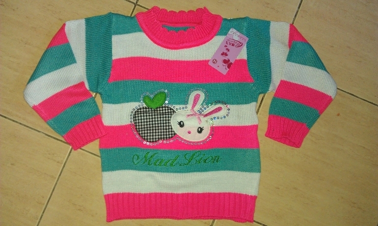 В наличии! Детский трикотажный джемпер (рост 110-120см) - 360руб.