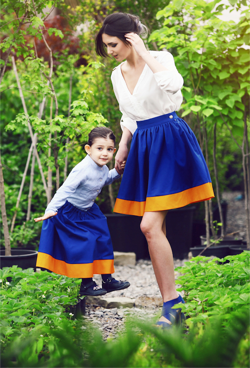 Юбки 995. - Familylook мама+дочка!