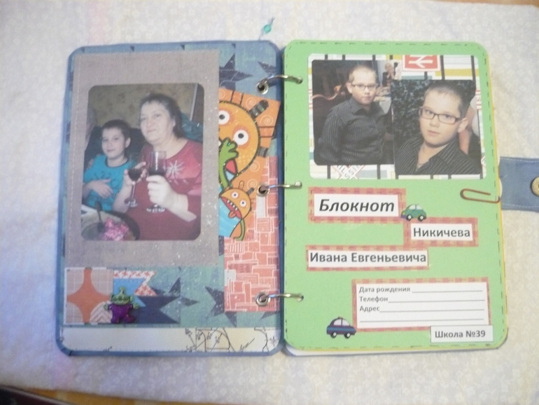 И снова творчество с племяшем))