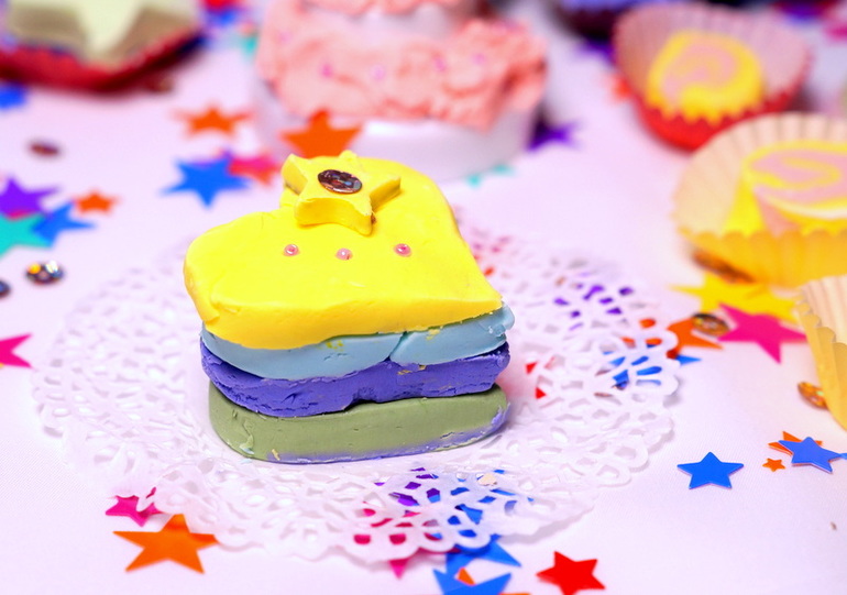 Пластилиновые сладости