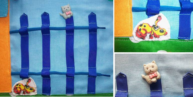 Развивающее панно