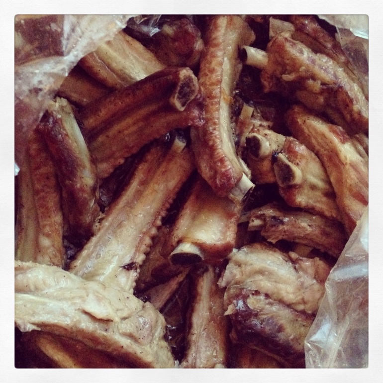 Сочные ребрышки!)
