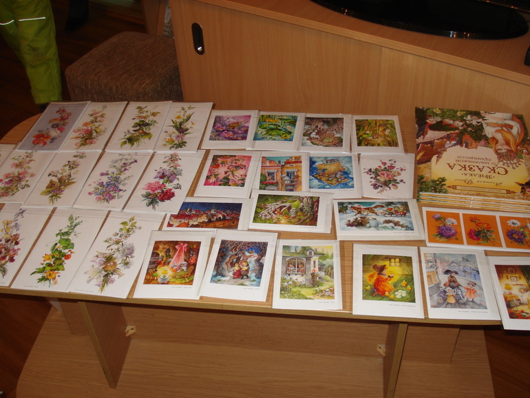 Открытие выставки иллюстраций Ольги Ионайтис