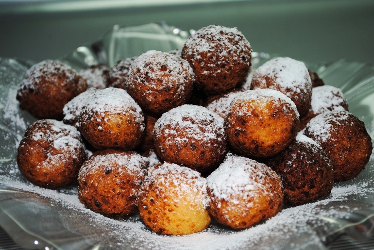 Творожные пончики