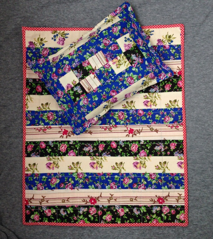 Кукольное одеялко)