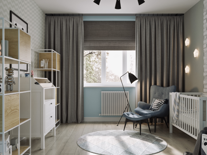 Детская для малыша в стиле LOFT