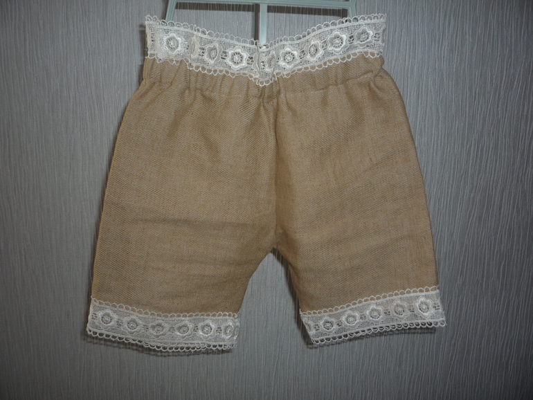 Шортики для дочки,дебют!