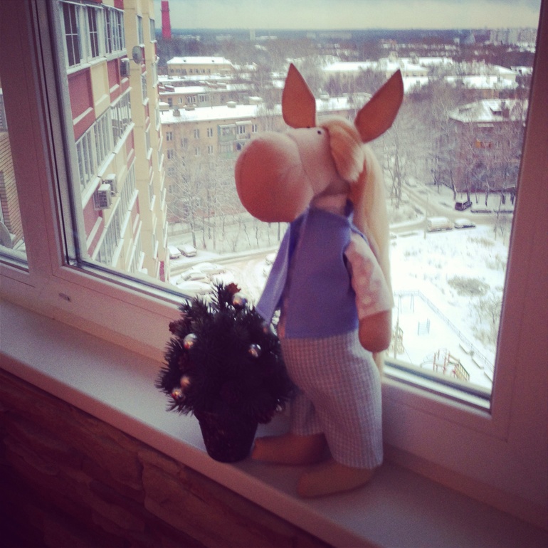 Лошадка 40см