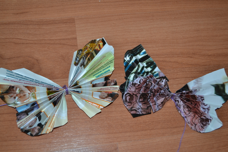 Butterfly. Наши осенние поделки.