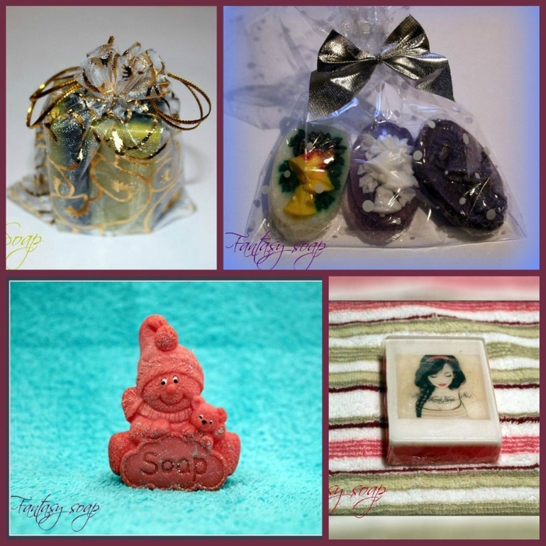 Мыло ручной работы ко Дню Святого Валентина