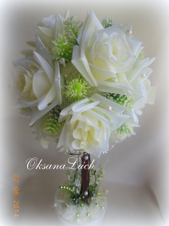 Новое дерево - топиарий "С нежностью в сердце".