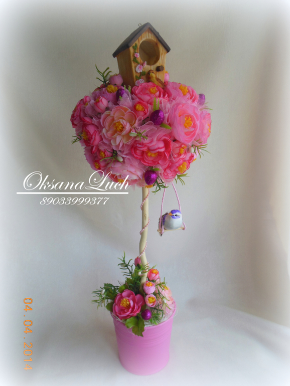 Свеженькие деревца...