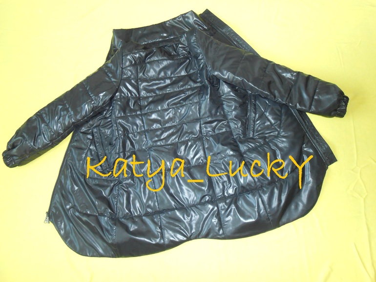 Удлиненная стеганная куртка - реплика JNBY