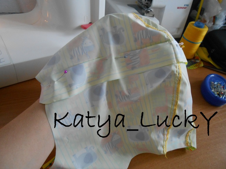 Шитье: МК ветровка с подкладом (без утеплителя)