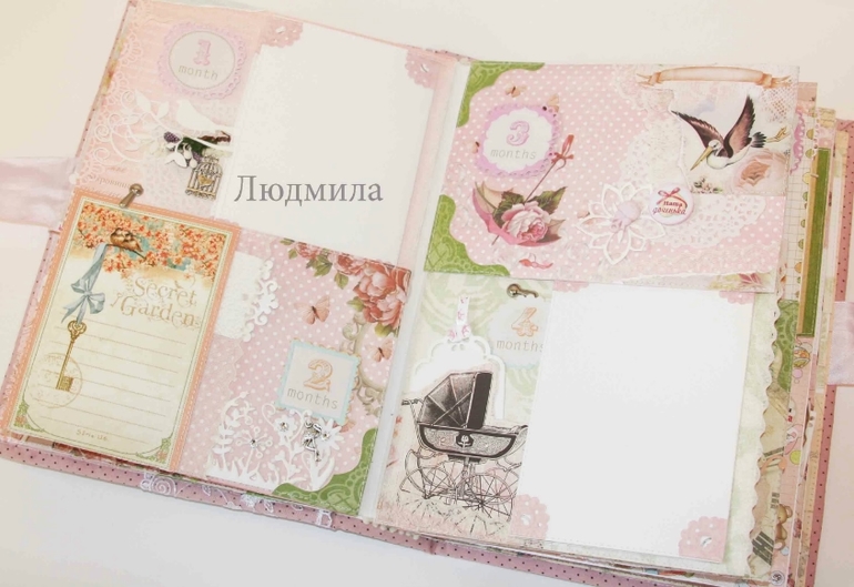 Нежный альбом для девочки