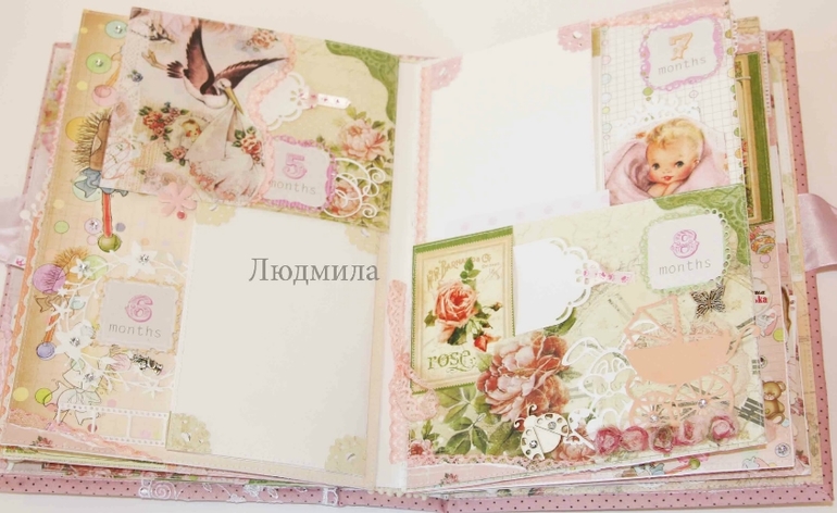 Нежный альбом для девочки