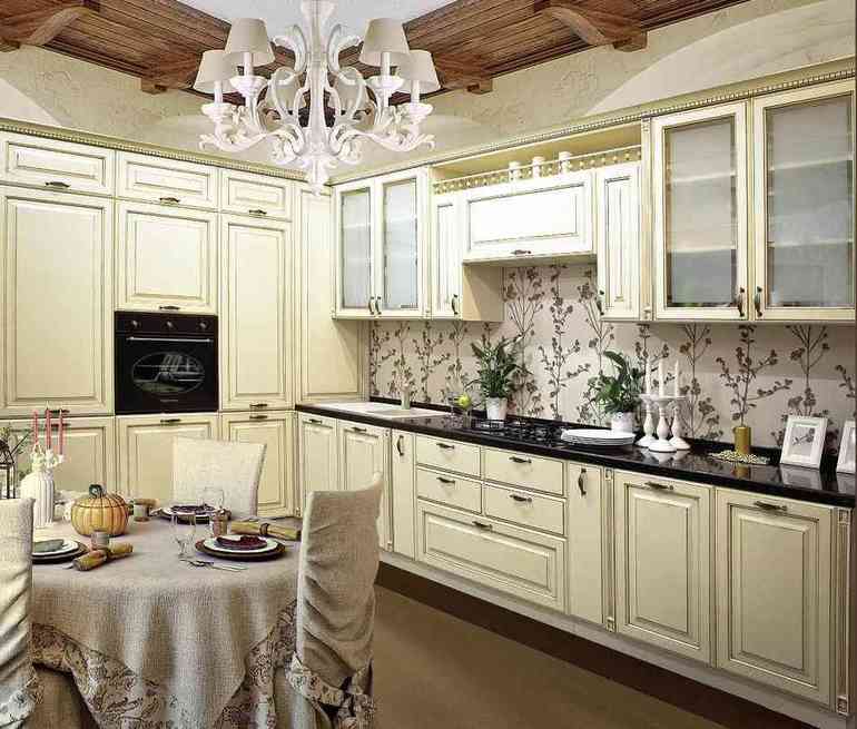 Кухни с рамочными фасадами ЗОВ (пленка, краска)