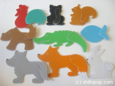 Развивайки из фетра.