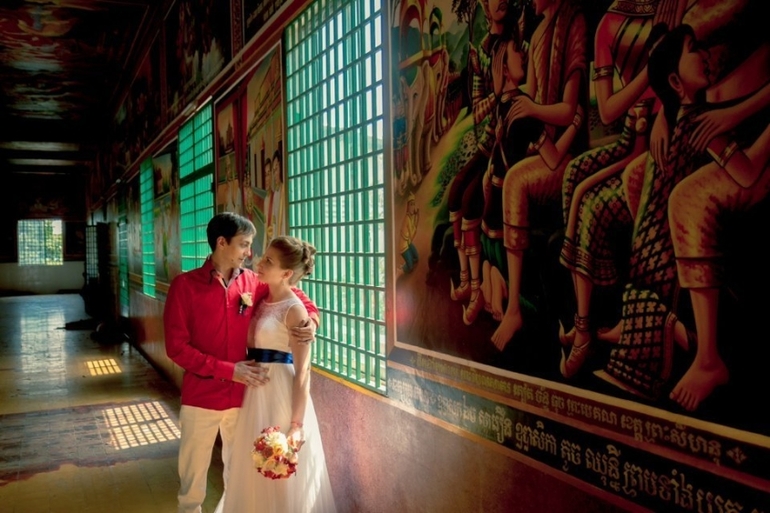 Тропическая свадьба