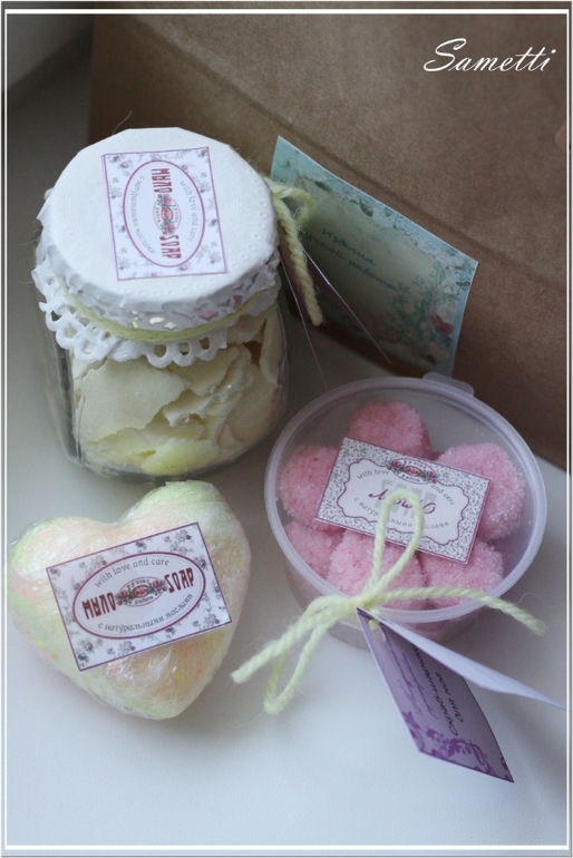 Мыльные наборы на 8 марта :)